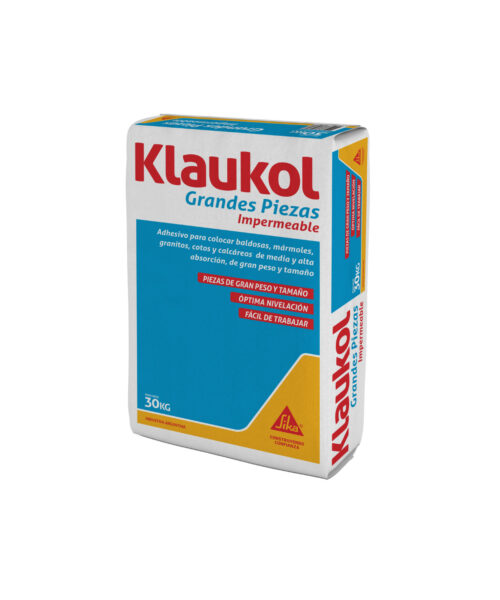 Adhesivo Grandes piezas impermeable x 30 kg Klaukol