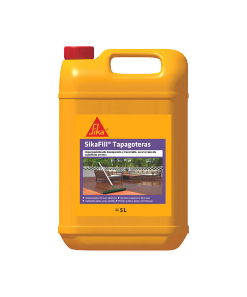 Tapagoteras Sikafill Impermeabilizante Techos 5 Lts