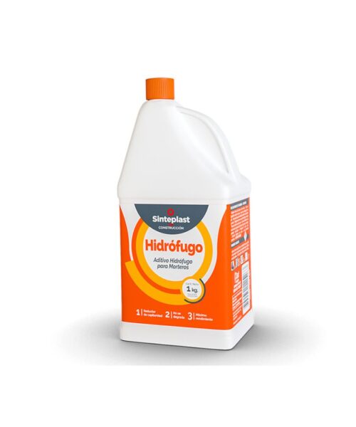 Aditivo Hidrófugo Sinteplast x 1 kg, ideal para impermeabilizar morteros en construcciones y prevenir filtraciones de agua.