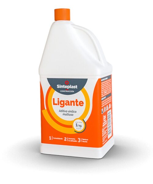 Aditivo Ligante Multiuso Sinteplast x 1 kg, ideal para mejorar adherencia y resistencia en mezclas de mortero y revoques.