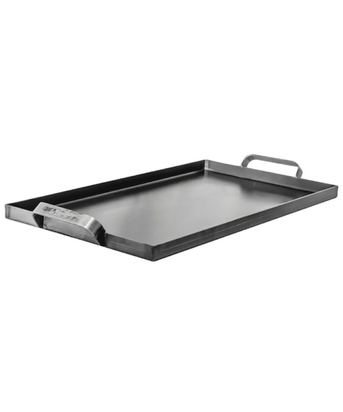 Planchetta de hierro laminado en caliente para 2 hornallas de 48 x 28 cm y 2,5 mm de espesor, ideal para cocina o parrilla