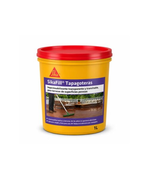 Tapagoteras Sikafill Impermeabilizante Techos 1 Lts